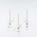 Giopato & Coombes - Bolle Linear Chandelier 14 Bubbles